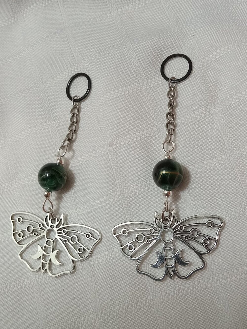 Handcraft durable and removable jewelry set for dreadlocks—single/double dreads